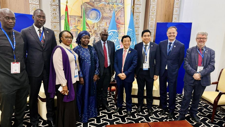 Rencontre bilatérale avec la FAO en marge de la Conférence régionale pour l’Afrique