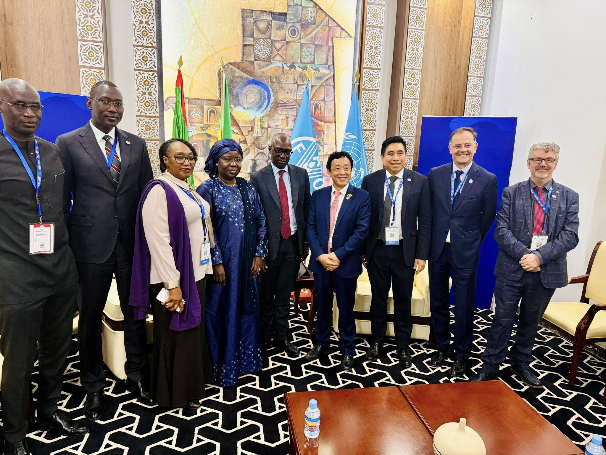 Rencontre bilatérale avec la FAO en marge de la Conférence régionale pour l’Afrique