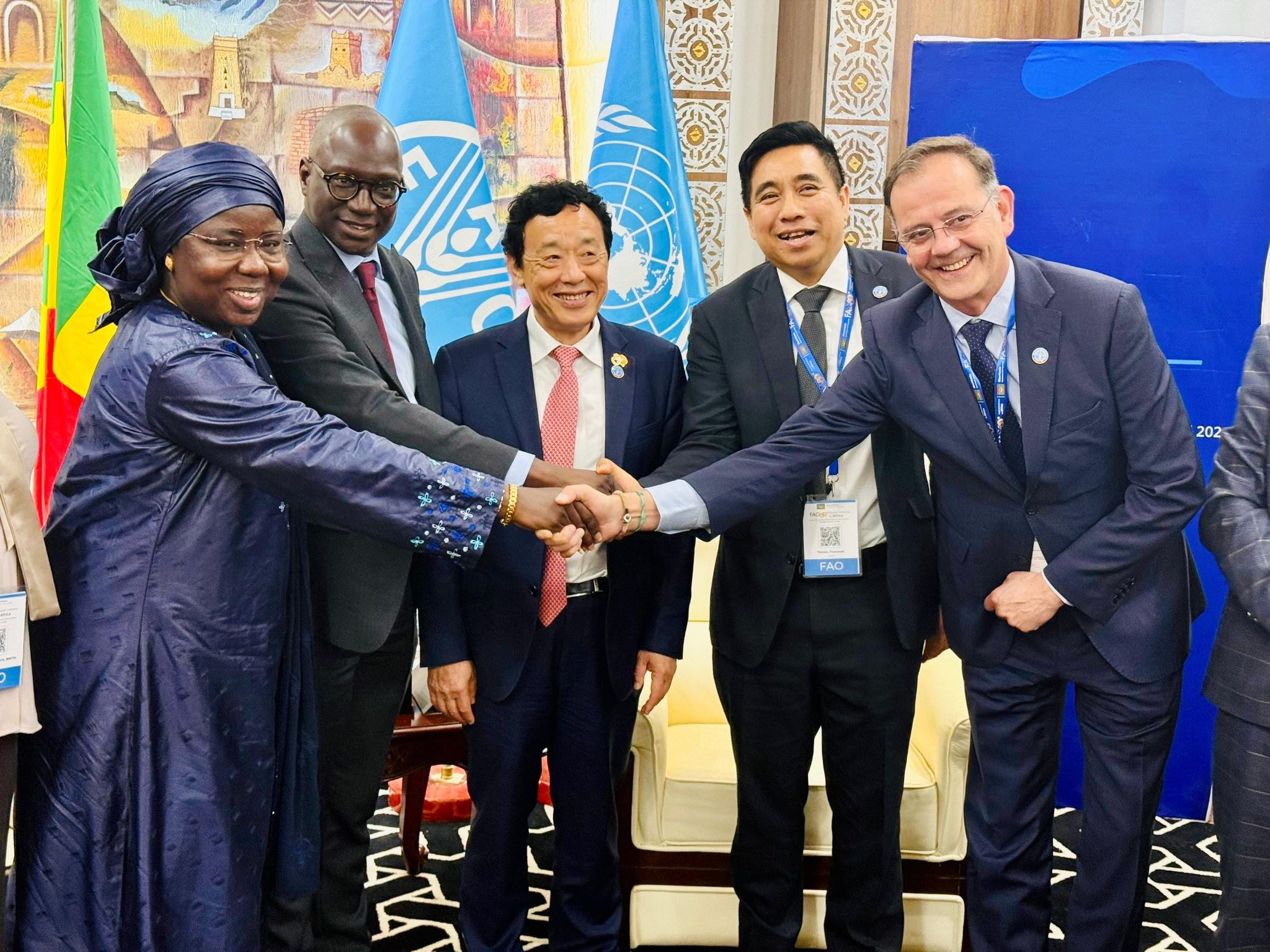 Rencontre bilatérale avec la FAO en marge de la Conférence régionale pour l’Afrique
